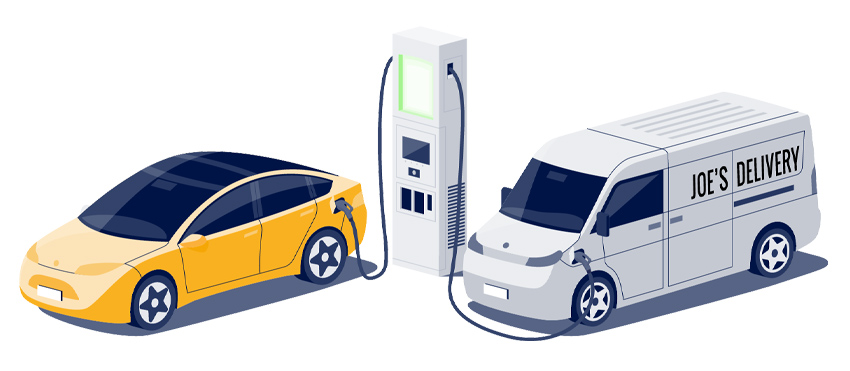 Dual Charging BTC Charging Station